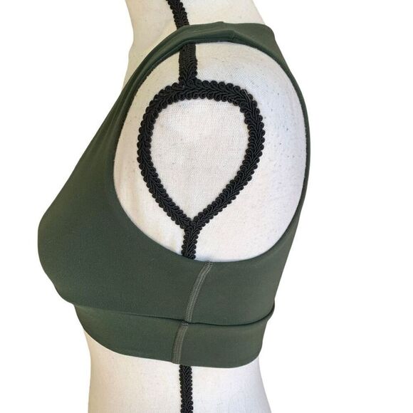 Aritzia TNA Sportsbra Olive Green Low-Cut 2XS - Picture 4 of 9